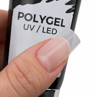 MollyLac Polygel  Clear 30ml nr. 01