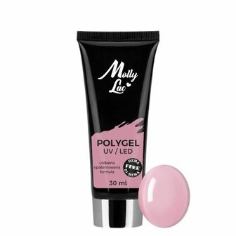 MollyLac Polygel  French Pink 30ml nr. 06