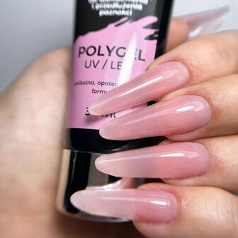 MollyLac Polygel  French Pink 30ml nr. 06