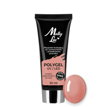 MollyLac Polygel  Pudding 30ml nr. 08